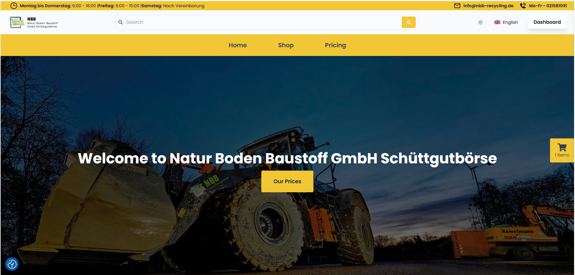 NBB Recycling – Plattform für Recycling- und Schüttguthandel